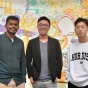 Team Jograph-Vi: (From left to right) Viknavel Krishnan, Joseph Yuet Chin Cheng and Jeng Siang Seem. Photo: Ryan Cho. 