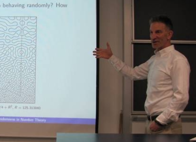 Professor Peter Sarnak from Princeton University presented the Myhill Lecture Series 2012-13. 