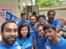 UB alumni participating in Alumni Day of Service 2019 in Bengalore