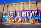 I Just Want You to Know Who I Am Mural 982 Broadway St., Buffalo, N.Y. Scott Balzer photographer 