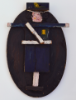 Red Grooms, Policewoman, 1959. Wood, metal on wood, 45 x 29 x 10 inches. University at Buffalo Art Galleries: Gift of the David K. Anderson Family, 2000.
