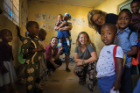 “You can say what you want about the classroom, but the passion within that room is incredible,” says Natasha Clark about a preschool in Tarime. “They don’t have the things we think are necessary for education, like desks or books, but they still persevere.”