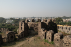 This fort in Bijapur offered a spectacular view of the city, but was sadly overrun with garbage and debris on the outside. | Photo Credit: Xander Covert