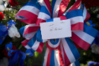 wreath from the President at Fillmore's gravesite. 