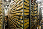 The UB Libraries' storage annex on Rensch Road can hold 1.5 million volumes.