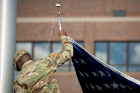 The event was UB's eighth annual celebration of Veterans Day.