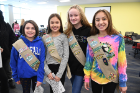 Frontier Middle School students (from left) Juliana Meade, Ava Imiola, Taryn O'Shei and Ashley Mazur. All are from Troop 31319.
