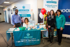 Representatives from Fidelis Care, a health insurance plan and a co-sponsor of Give Kids a Smile Day, were on site to help residents learn more about their health care options. 