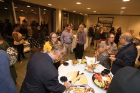 A VIP reception was held Friday night in the AK Cafe in the Albright-Knox Art Gallery in conjunction with the festival's keynote address by author Angie Thomas. Photo: Chuck Alaimo