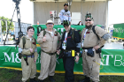 From left: Ghostbusters 716 members Philip Martino and Phil Martino, who are father and son; Dan Lelito; and Keith Murray. The Ghostbusters say this is their "first year as an official group" at the Ride for Roswell.