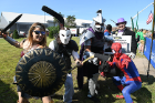 Making an appearance at the ride are members of the WNY Superheroes & Cosplayers, volunteers who visit children at hospitals, group homes, fundraisers and other charitable events.