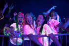 Taking a selfie at the glow party. Photo: Meredith Forrest Kulwicki