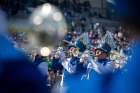 The Thunder of the East marching band entertains the crowd. Photo: Meredith Forrest Kulwicki 