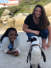 Olivia Palumbo, from Corning, N.Y., spent time in Cape Town, South Africa, where she saw penguins on the beach.