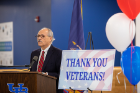 School of Dental Medicine Dean Joseph Zambon welcomed veterans.