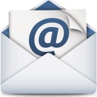 Icon of an email message inside an envelope. 