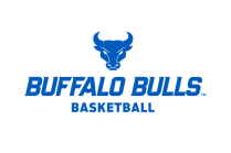 Buffalo Bulls Basketball Wordmark with spirit mark centered. 