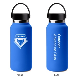 an example of a water bottle with the proper club emblem and club name. 
