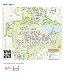 Zoom image: North Campus map 