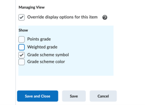 Zoom image: Managing View options. 
