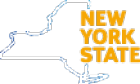 New York State logo. 