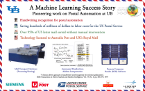 Poster titled A Machine Learning Success Story. 