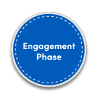 engagement phase icon. 