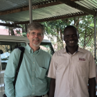 Dr. Jim Jensen with DRC partners in Uganda. 