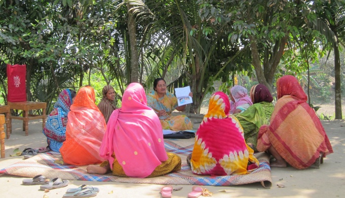 Women's Group on Maternal Health and Child Health | Image by Pavani K. Ram | University at Buffalo. 