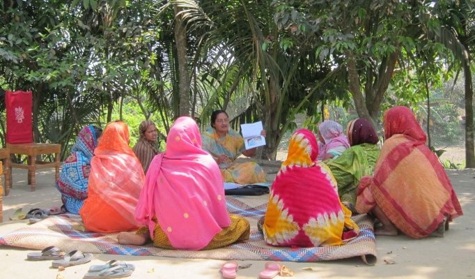 Women's Group on Maternal Health and Child Health | Image by Pavani K. Ram | University at Buffalo. 
