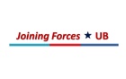 Joining Forces UB logo. 