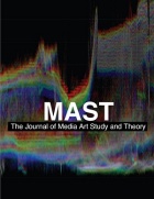 Zoom image: The cover of "MAST: The Journal of Media Art Study and Theory."