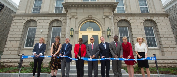 Hayes Hall Reopening. 