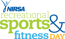 "NIRSA recreational sports & fitness DAY" logo. 