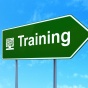 photo of sign that says training. 