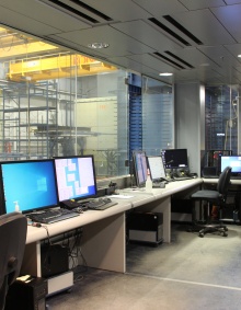 Zoom image: Figure 2.20: Control room (click to enlarge) 