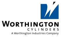 Worthington Cylinders logo. 