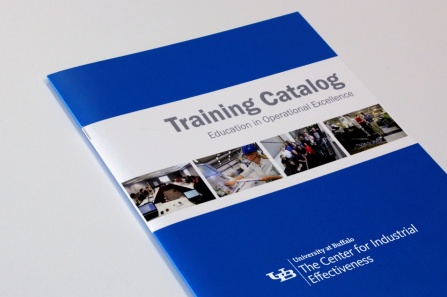 UB TCIE training catalog brochure. 