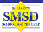 St. Mary's School for the Deaf logo. 