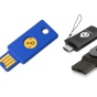 HyperFIDO Titanium U2F, Security Key by Yubico, or Thetis Fido U2F Security Key with Type C Adapter. 