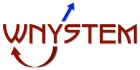 WNYSTEM logo, the blue straight arrow represents differentiation while the red curved arrow denotes self-renewal. 