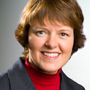 Marnie LaVigne took a
nontraditional route to her position as director of business development
at the Center for Advanced Biomedical and Bioengineering Technology at
UB’s New York State Center of Excellence in Bioinformatics and
Life Sciences. Photo: DOUGLAS LEVERE