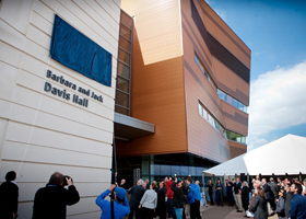 UB dedicates Davis Hall