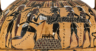 Ritualistic sacrifice in ancient greek mythology