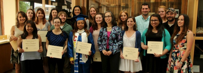 Graduating undergraduate seniors. 