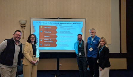 A group of scholars at ECA Conference. 