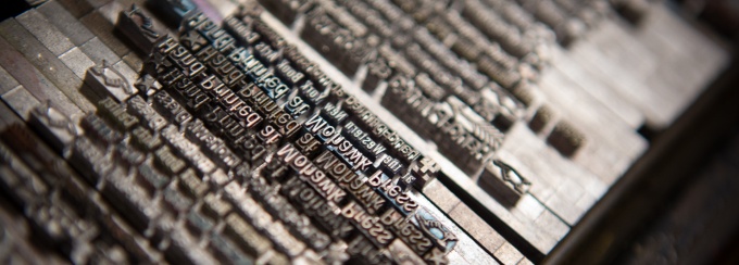 typeset. 