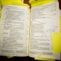 Image of annotated literature. 
