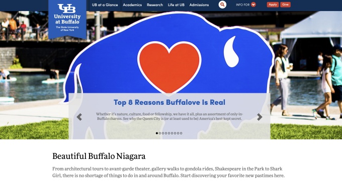 Home page: Beautiful Buffalo Niagara From architectural tours to avant-garde theater, gallery walks to gondola rides, Shakespeare in the Park to Shark Girl, there is no shortage of things to do in and around Buffalo. 