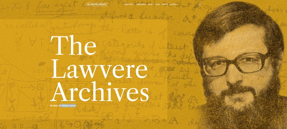 F. William Lawvere Archives Home page. 